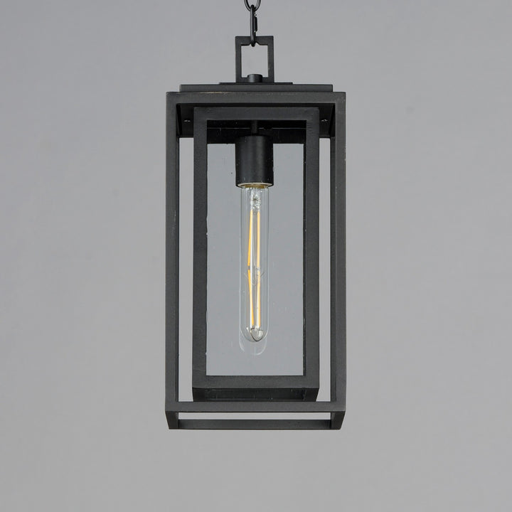 Maxim - 3039CDBK - One Light Outdoor Pendant - Cabana - Black
