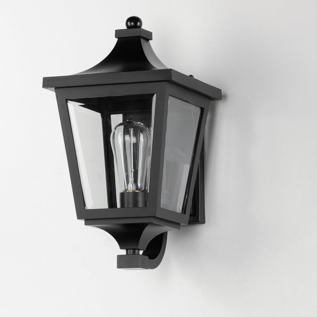 Maxim - 40232CLBK - One Light Outdoor Wall Sconce - Sutton Place VX - Black