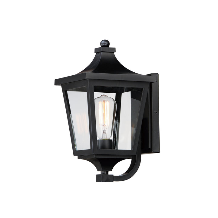 Maxim - 40232CLBK - One Light Outdoor Wall Sconce - Sutton Place VX - Black