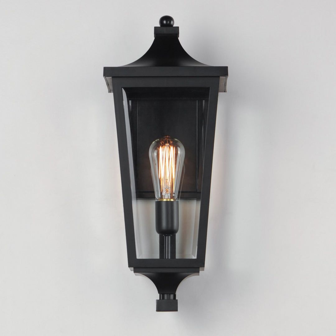 Maxim - 40233CLBK - One Light Outdoor Wall Sconce - Sutton Place VX - Black