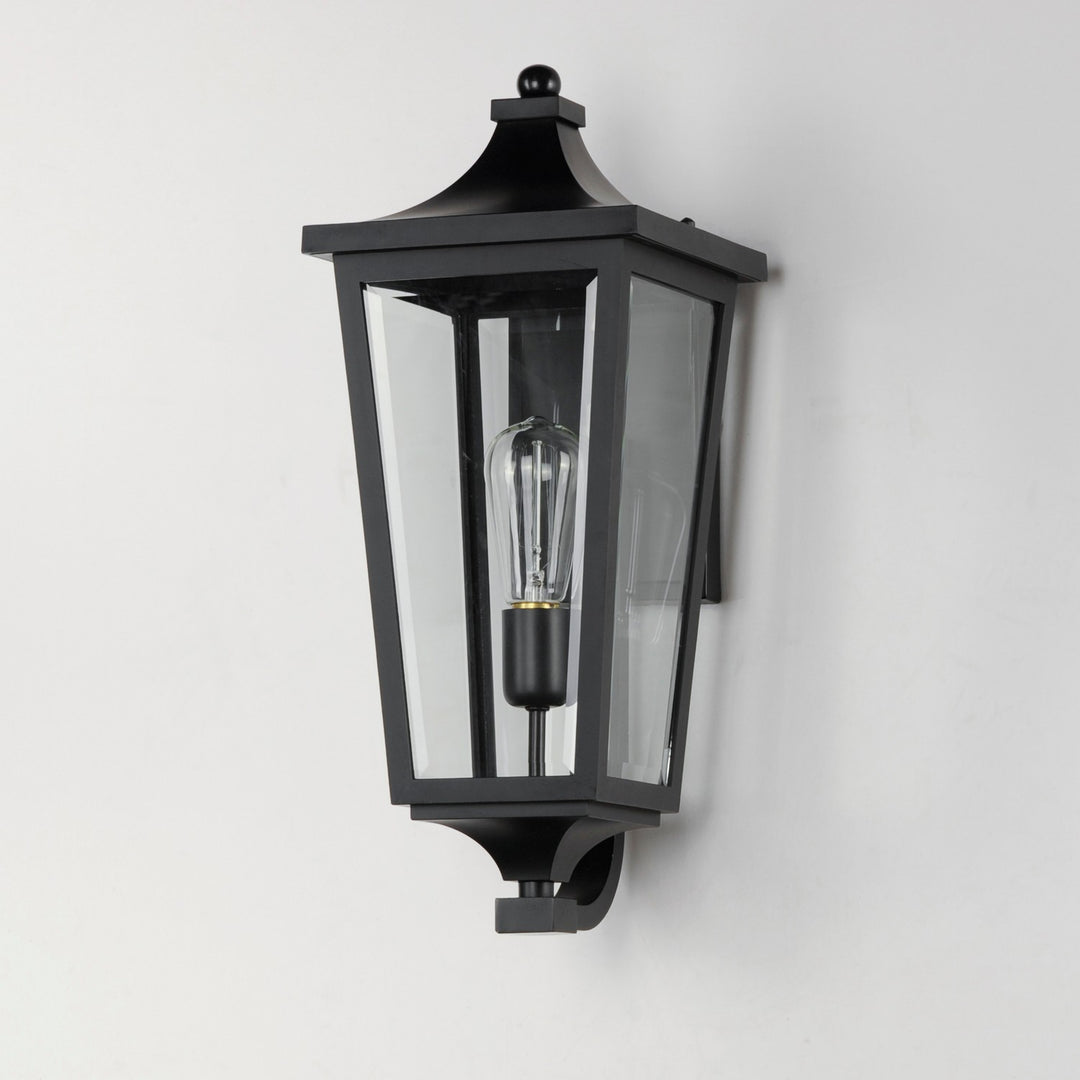 Maxim - 40233CLBK - One Light Outdoor Wall Sconce - Sutton Place VX - Black