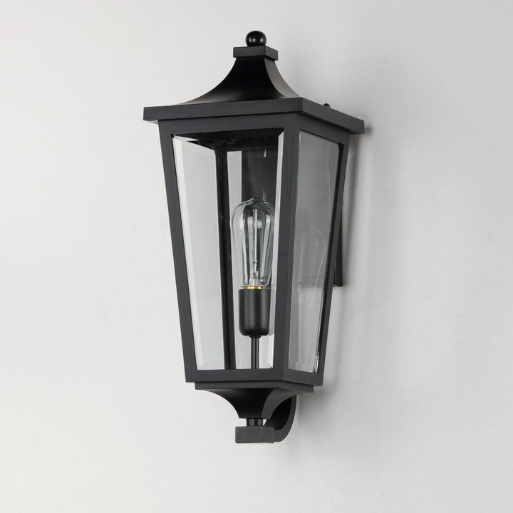 Maxim - 40233CLBK - One Light Outdoor Wall Sconce - Sutton Place VX - Black