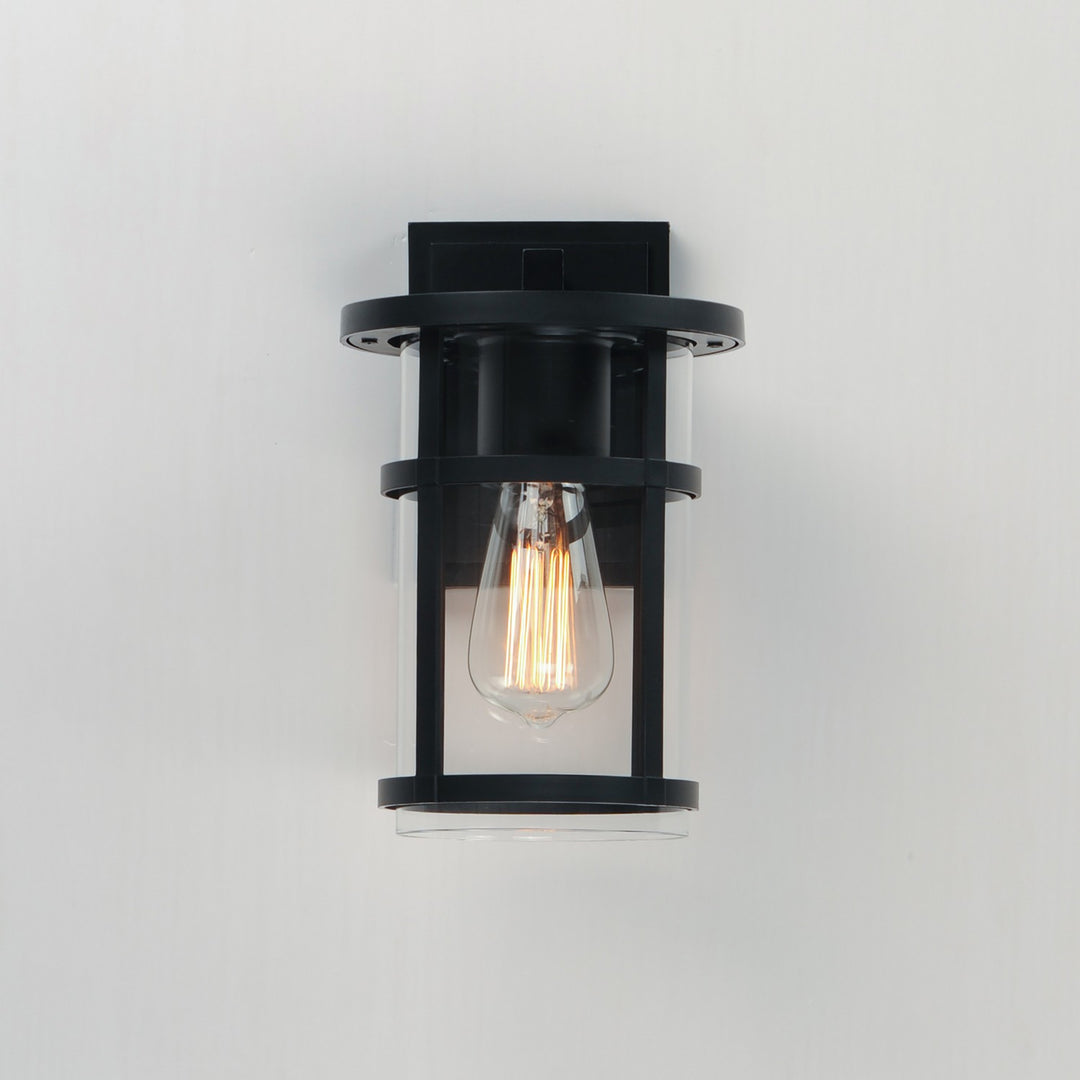 Maxim - 40622CLBK - One Light Outdoor Wall Sconce - Clyde Vivex - Black