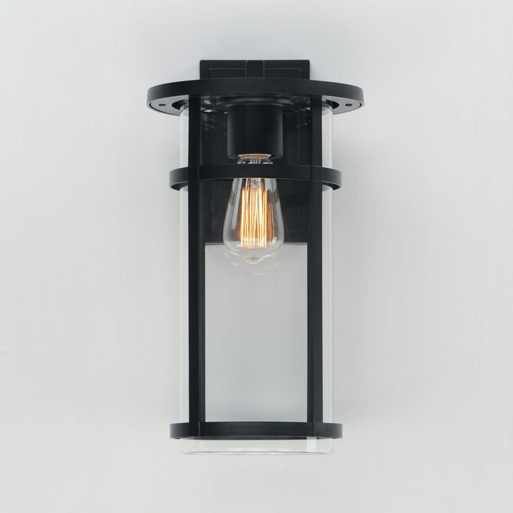 Maxim - 40625CLBK - One Light Outdoor Wall Sconce - Clyde Vivex - Black