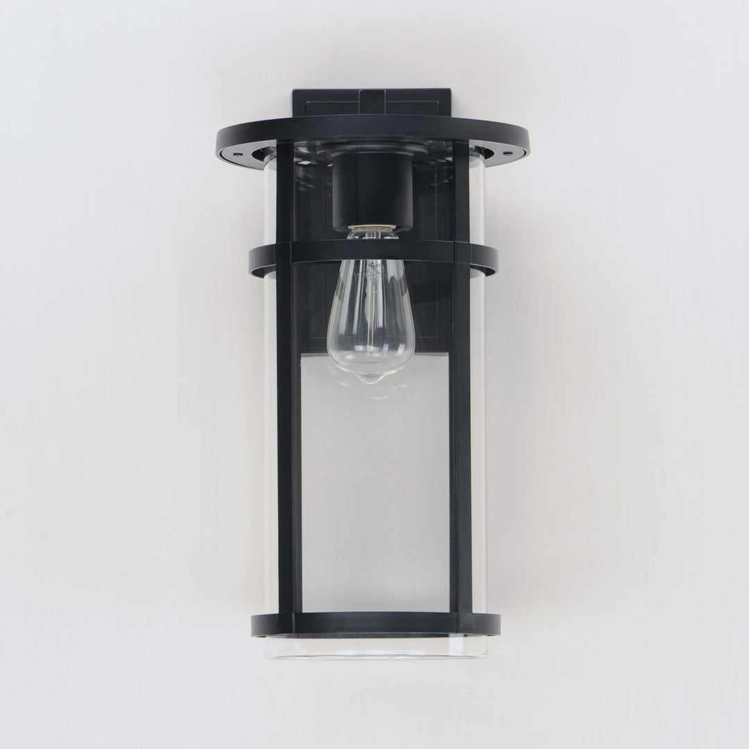 Maxim - 40625CLBK - One Light Outdoor Wall Sconce - Clyde Vivex - Black