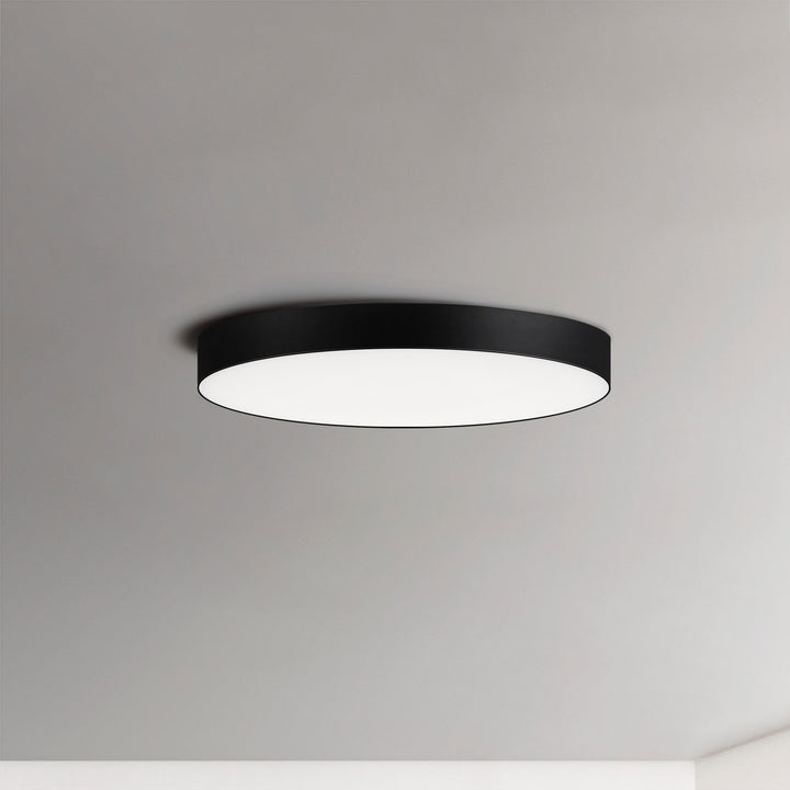 Maxim - 57882WTBK - LED Flush Mount - Trim - 0-10 V - Black