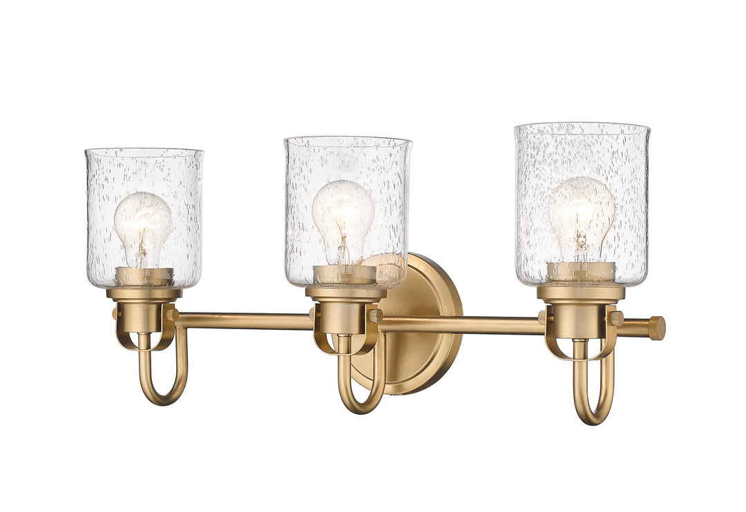 Z-Lite Canada - 340-3V-HG - Three Light Vanity - Kinsley - Heirloom Gold