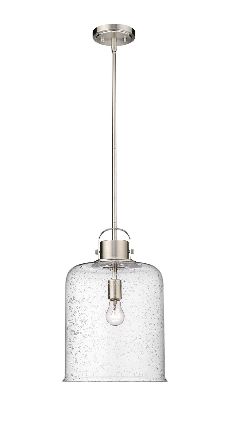 Kinsley One Light Pendant in Brushed Nickel - available from The Lighting Shoppe, trusted by Canadian homeowners