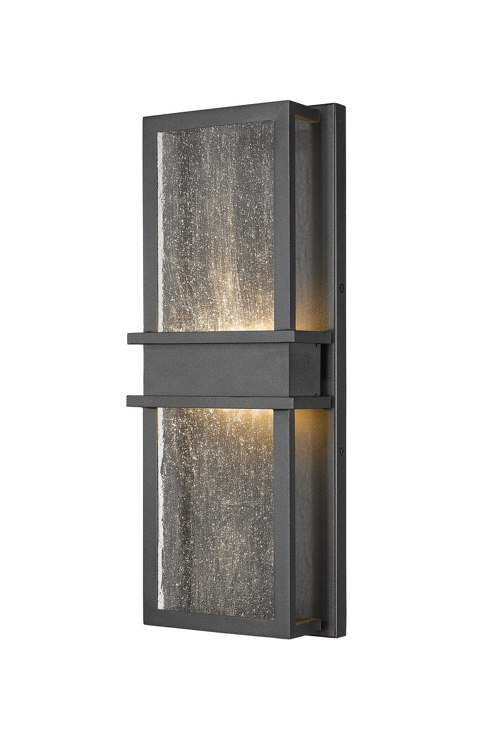 Eclipse LED Outdoor Wall Mount in Black - available from The Lighting Shoppe, trusted by Canadian homeowners