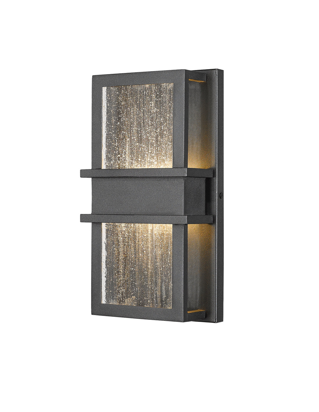 Eclipse LED Outdoor Wall Mount in Black - available from The Lighting Shoppe, trusted by Canadian homeowners