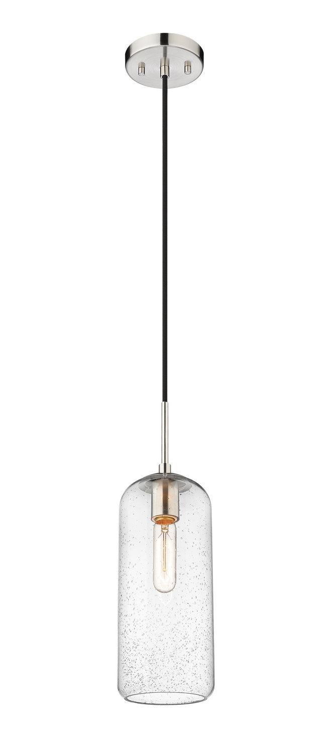 Monty One Light Pendant in Brushed Nickel - available from The Lighting Shoppe, trusted by Canadian homeowners