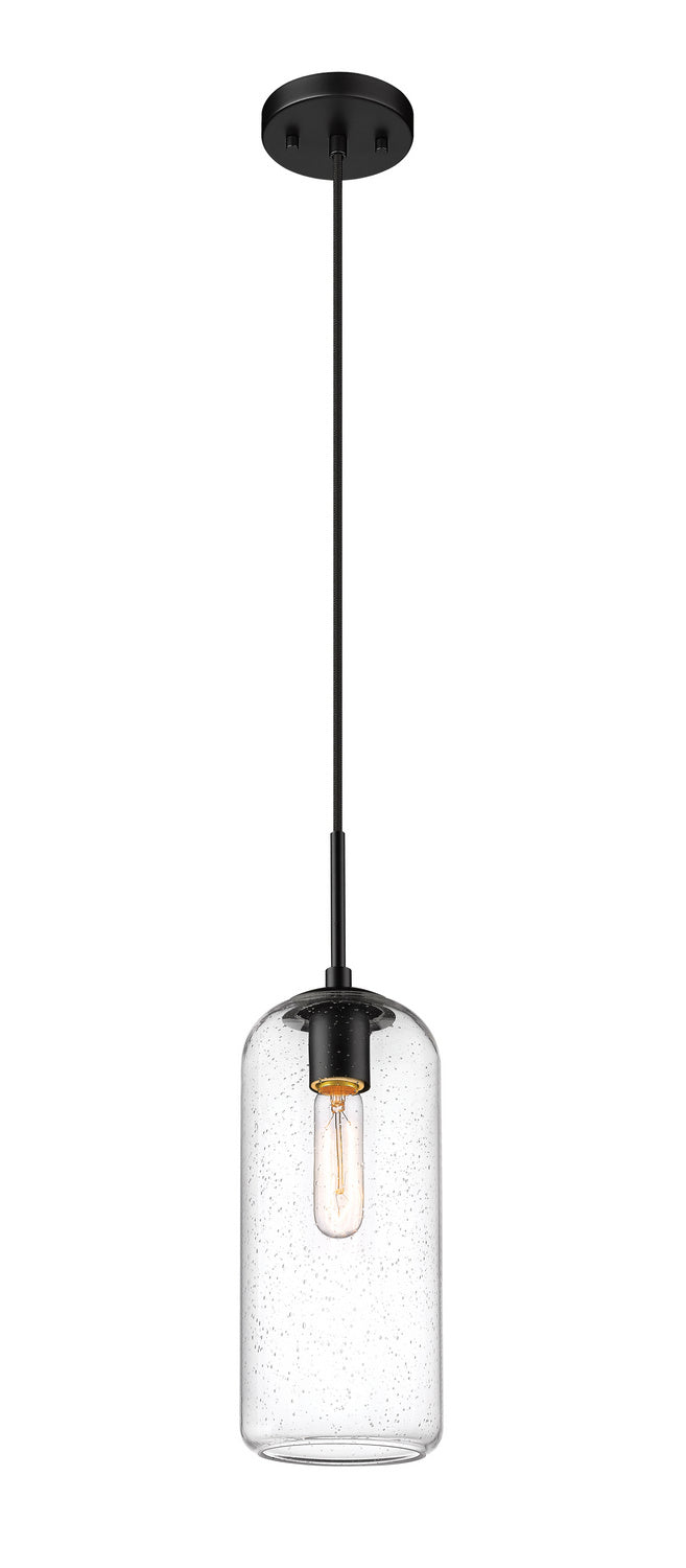 Monty One Light Pendant in Matte Black - available from The Lighting Shoppe, trusted by Canadian homeowners
