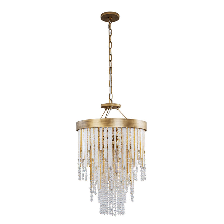 Lafayette Four Light Chandelier in Havana Gold - available from The Lighting Shoppe, trusted by Canadian homeowners