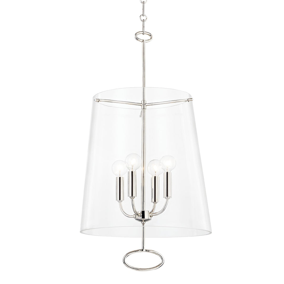 James Four Light Pendant in Polished Nickel - available from The Lighting Shoppe, trusted by Canadian homeowners