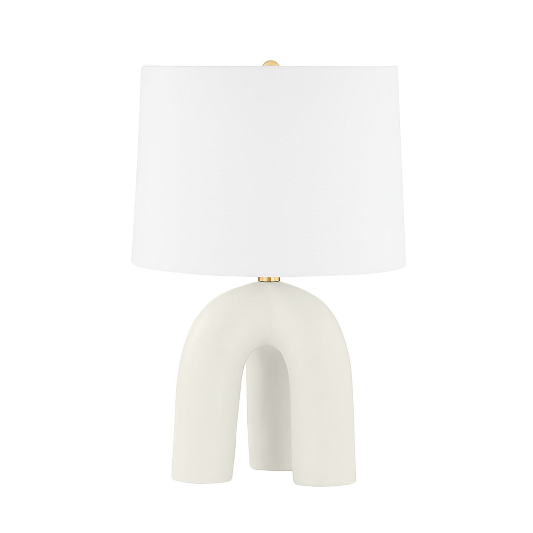 Hudson Valley Canada - L1604-AGB/CSI - One Light Table Lamp - Mills Pond - Aged Brass