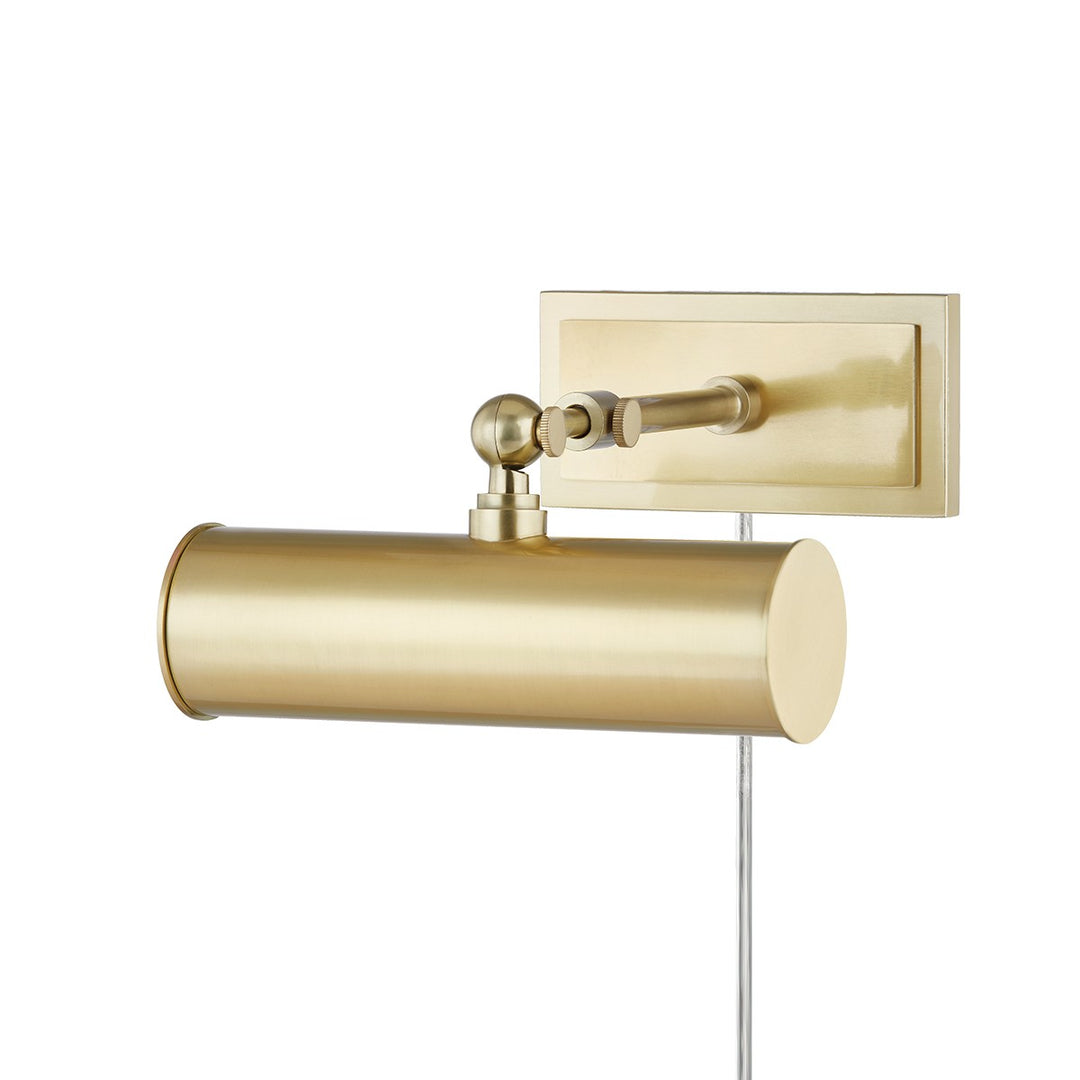 Holly One Light Picture Light in Aged Brass - available from The Lighting Shoppe, trusted by Canadian homeowners
