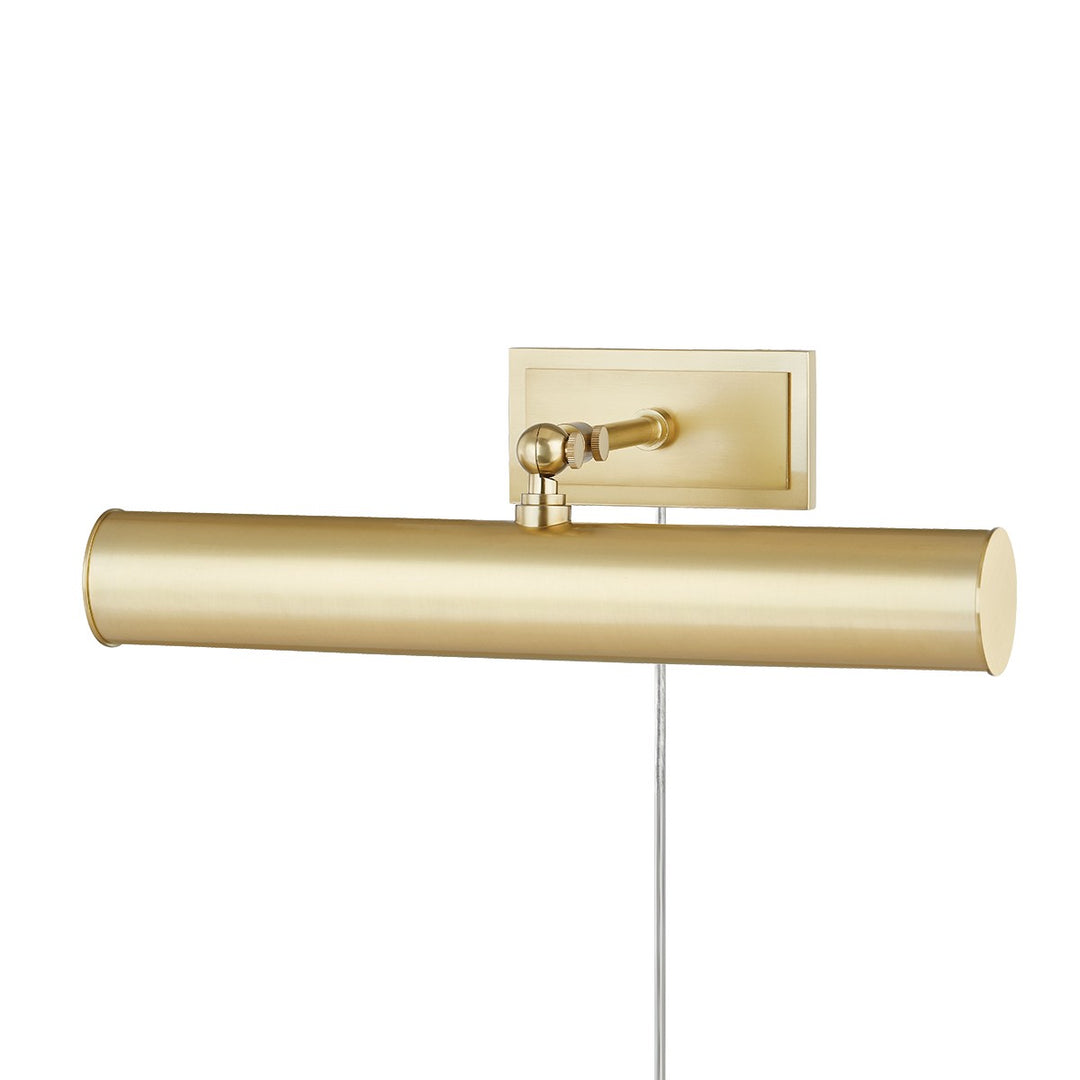 Holly Two Light Picture Light in Aged Brass - available from The Lighting Shoppe, trusted by Canadian homeowners