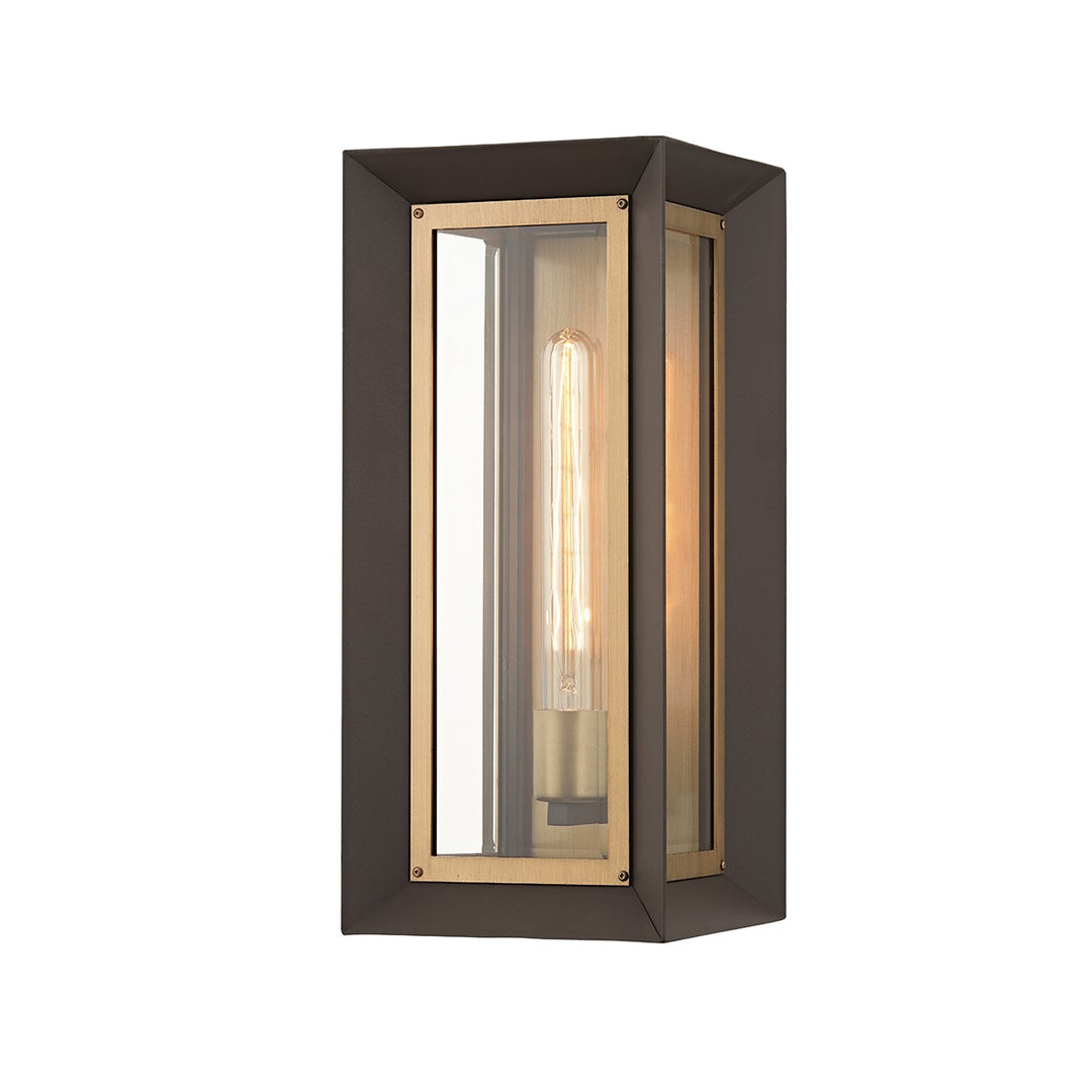 Troy Lighting Canada - B4052-TBZ/PBR - One Light Outdoor Wall Sconce - Lowry - Textured Bronze