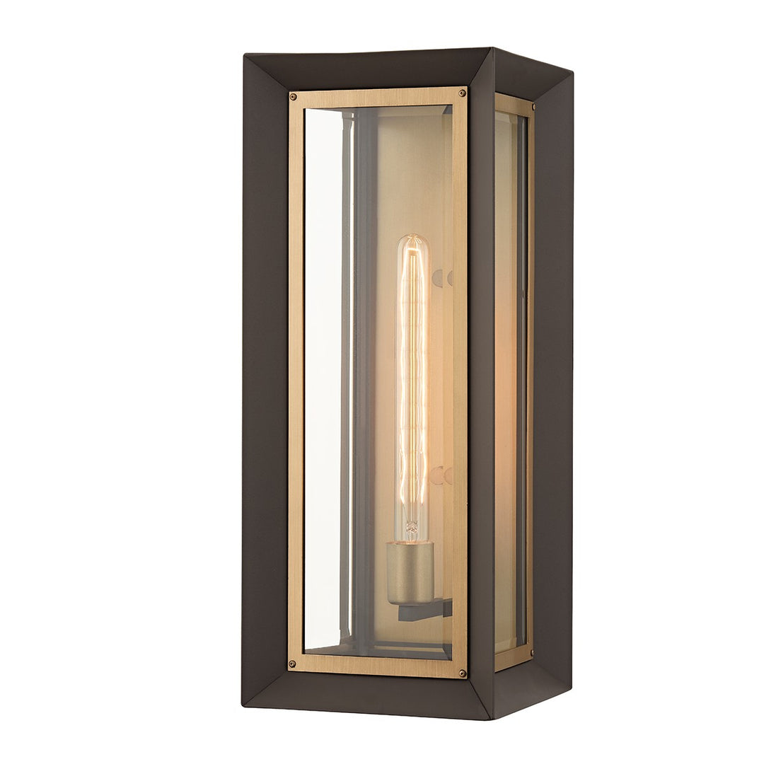 Troy Lighting Canada - B4053-TBZ/PBR - One Light Outdoor Wall Sconce - Lowry - Textured Bronze