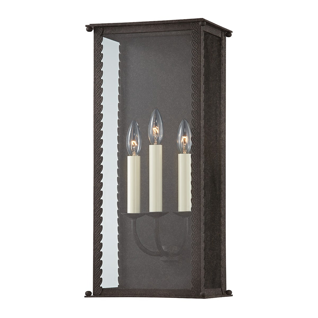 Troy Lighting Canada - B6713-FRN - Three Light Outdoor Wall Sconce - Zuma - French Iron