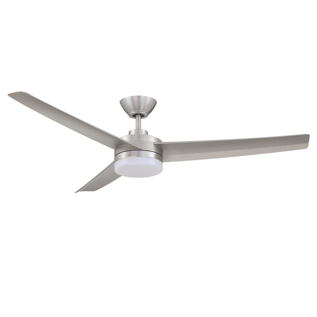 Caprion 52"Ceiling Fan in Satin Nickel Kendal Canada