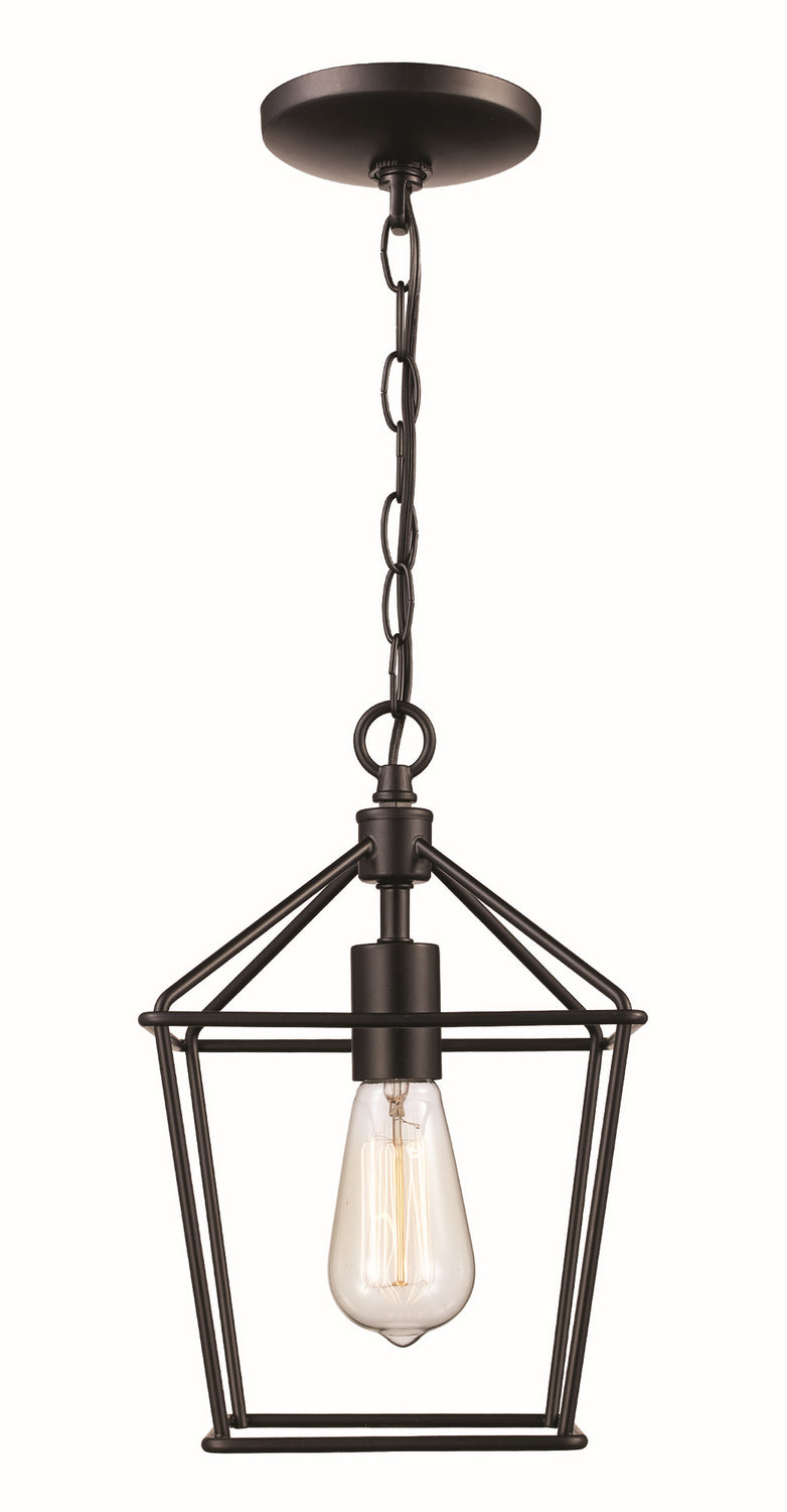 One Light Pendant in Black - available from The Lighting Shoppe, trusted by Canadian homeowners