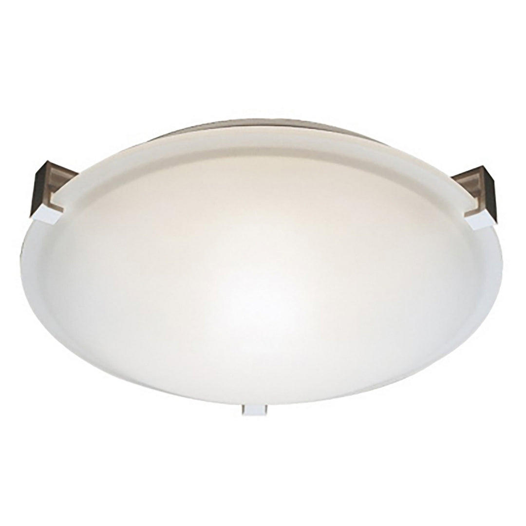 Neptune Two Light Flushmount in White - available from The Lighting Shoppe, trusted by Canadian homeowners