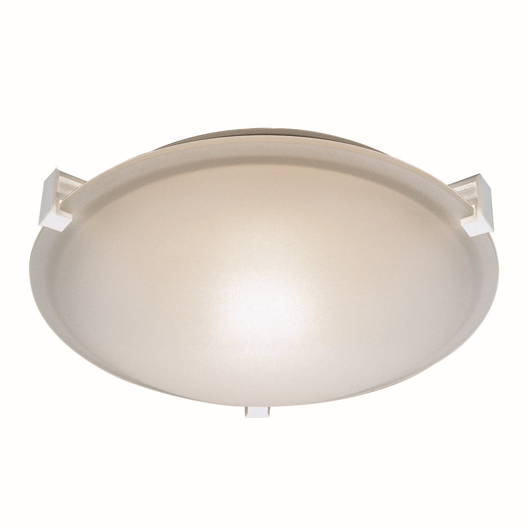 Neptune Three Light Flushmount in White - available from The Lighting Shoppe, trusted by Canadian homeowners