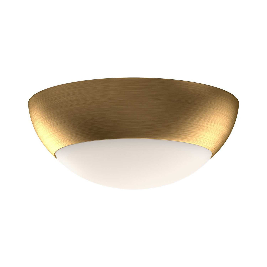 Alora Canada - FM522211AGOP - Two Light Flush Mount - Rubio - Aged Gold/Opal Matte Glass