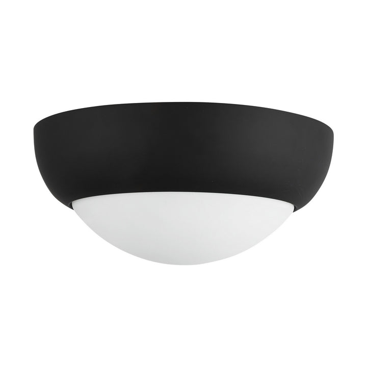 Alora Canada - FM522211MBOP - Two Light Flush Mount - Rubio - Matte Black/Opal Matte Glass