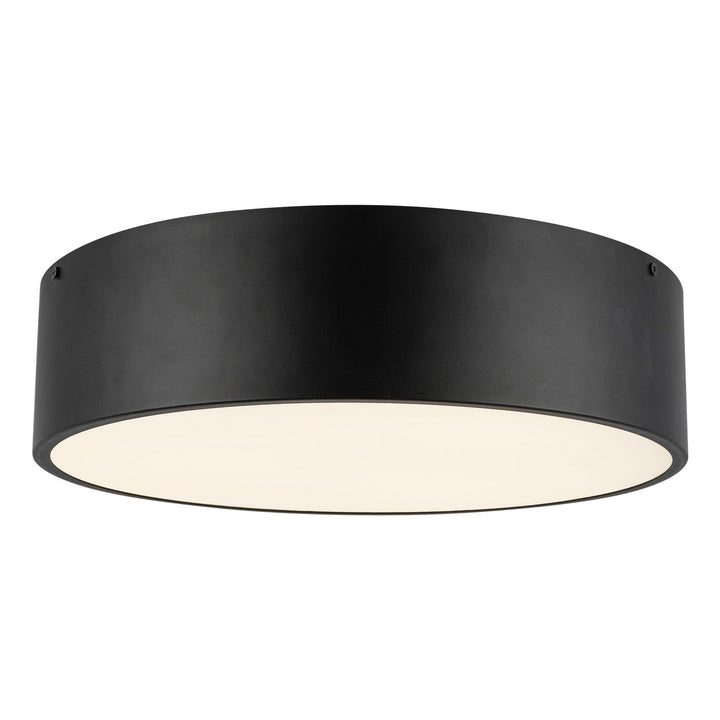 Alora Canada - FM556016MB - Three Light Flush Mount - Brisbane - Matte Black