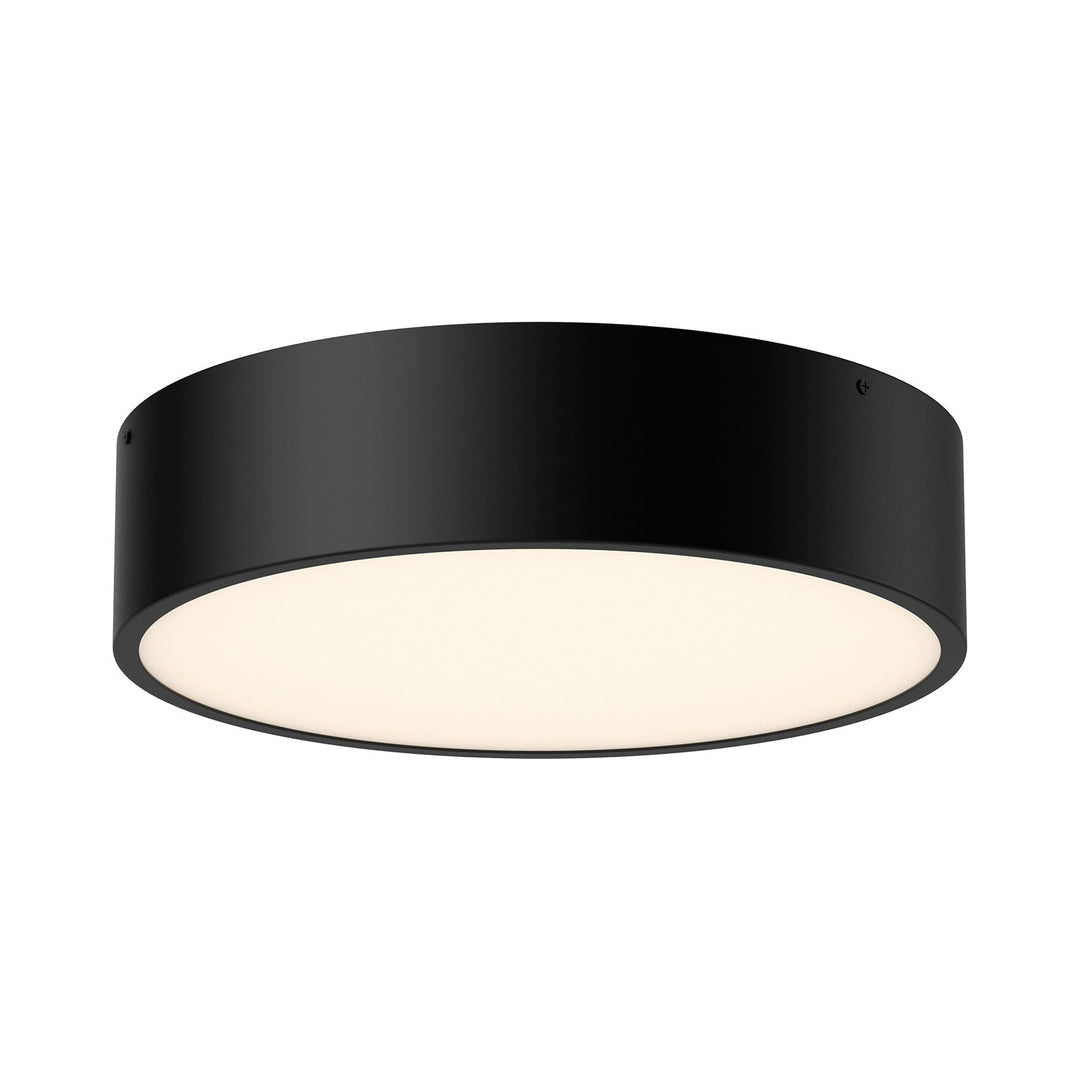 Alora Canada - FM556016MB - Three Light Flush Mount - Brisbane - Matte Black