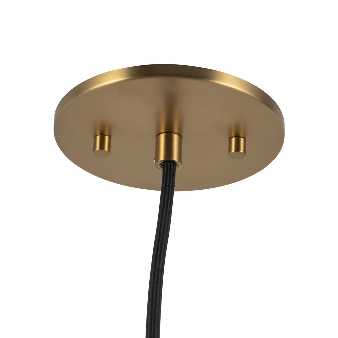 Alora Canada - PD501214BGOP - One Light Pendant - Plume - Brushed Gold/Opal Matte Glass