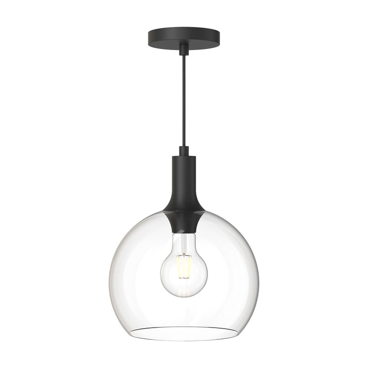 Alora Canada - PD506210MBCL - One Light Pendant - Castilla - Clear Glass/Matte Black