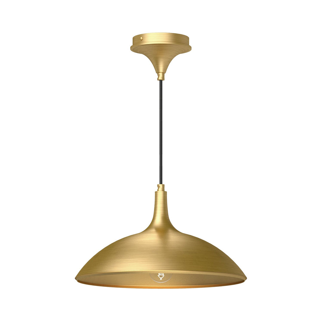 Alora Canada - PD627914BG - One Light Pendant - Abel - Brushed Gold
