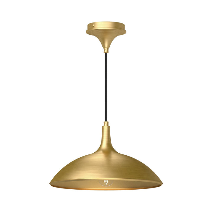 Alora Canada - PD627914BG - One Light Pendant - Abel - Brushed Gold