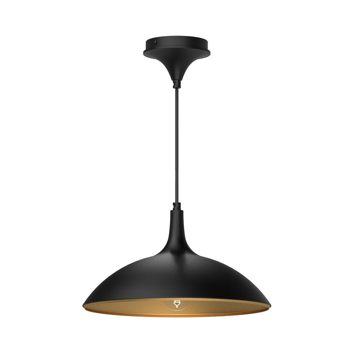 Alora Canada - PD627914MB - One Light Pendant - Abel - Matte Black