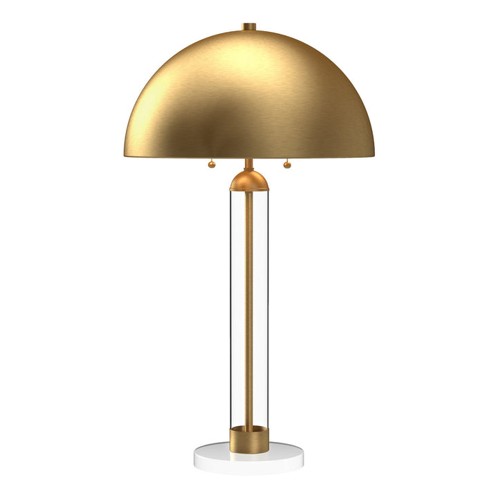 Alora Canada - TL565019BG - Two Light Table Lamp - Margaux - Brushed Gold