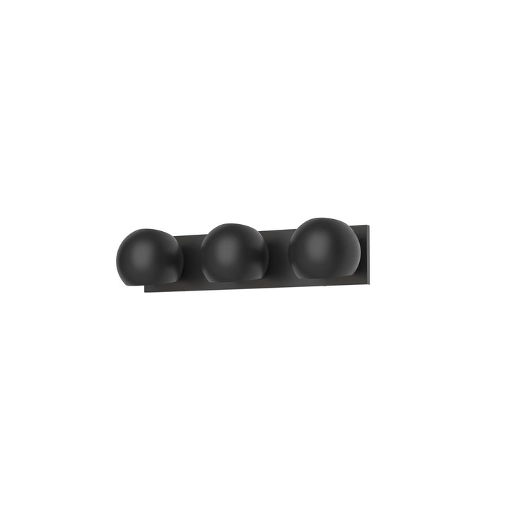 Alora Canada - VL648322MB - Three Light Bathroom Fixtures - Willow - Matte Black