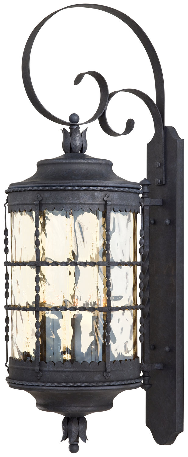 Mallorca Five Light Wall Mount in Spanish Iron - available from The Lighting Shoppe, trusted by Canadian homeowners