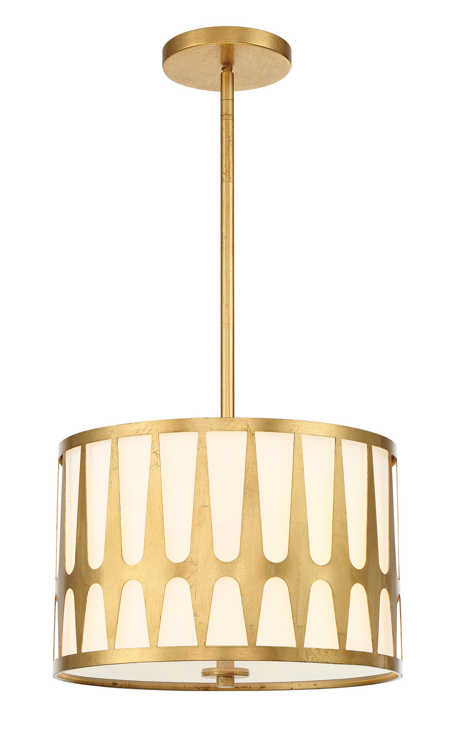 Royston Three Light Pendant in Antique Gold - available from The Lighting Shoppe, trusted by Canadian homeowners