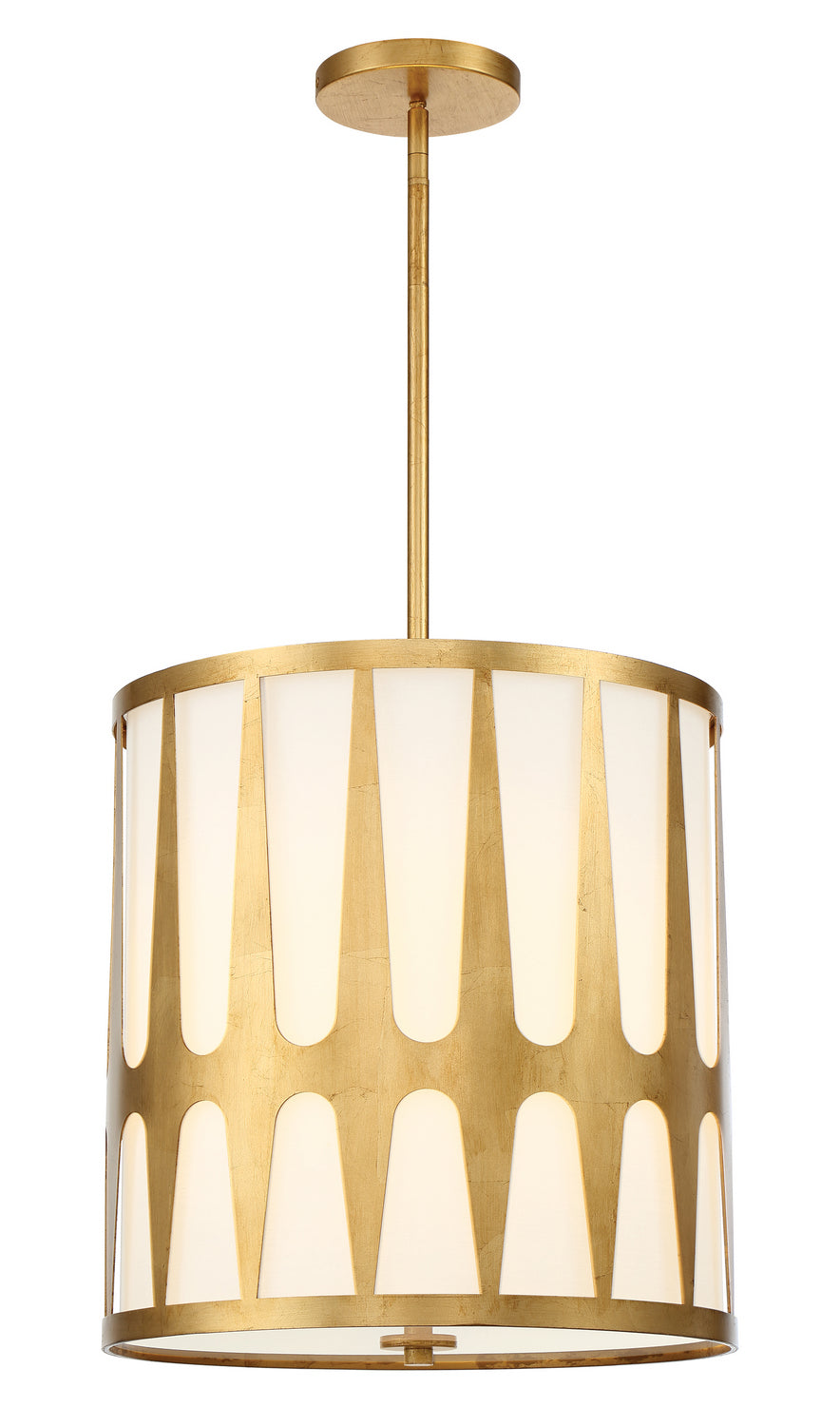 Royston Four Light Pendant in Antique Gold - available from The Lighting Shoppe, trusted by Canadian homeowners