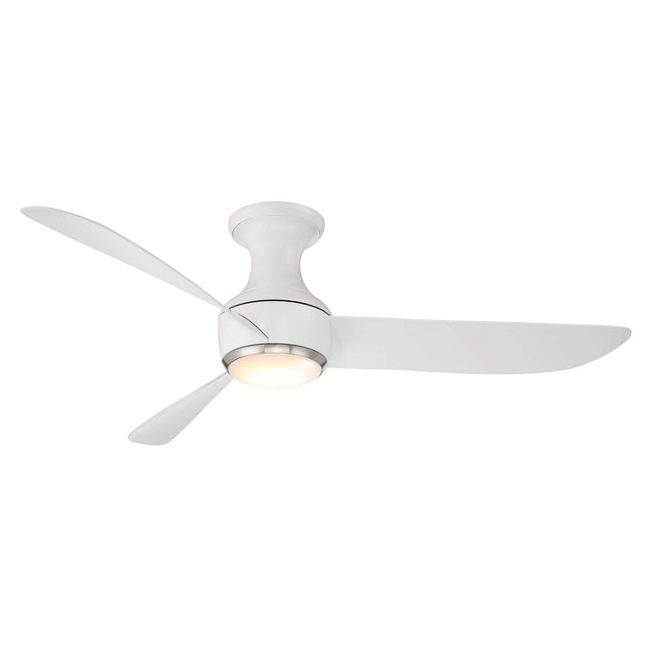 Modern Forms Fans Canada - FH-W2203-52L27BNMW - 52" Ceiling Fan - Corona - Brushed Nickel/Matte White