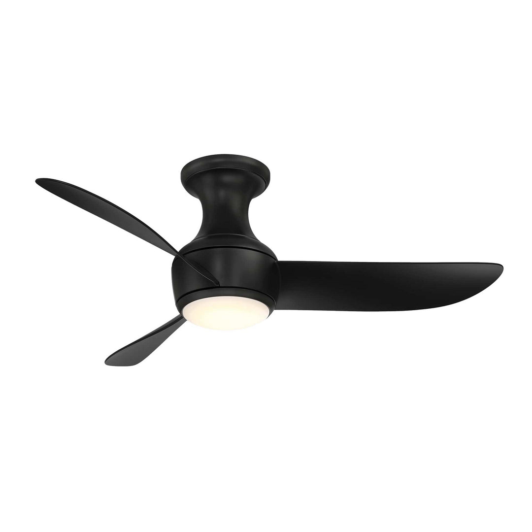 Corona 44"Ceiling Fan in Matte Black - available from The Lighting Shoppe, trusted by Canadian homeowners