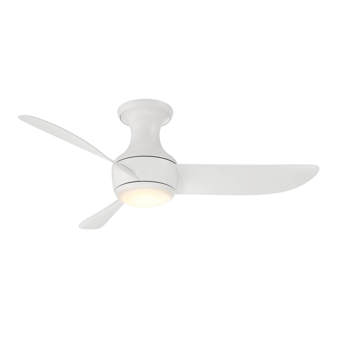 Corona 44"Ceiling Fan in Matte White - available from The Lighting Shoppe, trusted by Canadian homeowners