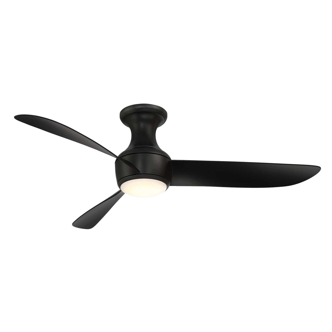 Corona 52"Ceiling Fan in Matte Black - available from The Lighting Shoppe, trusted by Canadian homeowners
