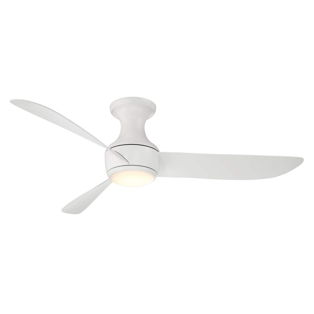 Corona 52"Ceiling Fan in Matte White - available from The Lighting Shoppe, trusted by Canadian homeowners