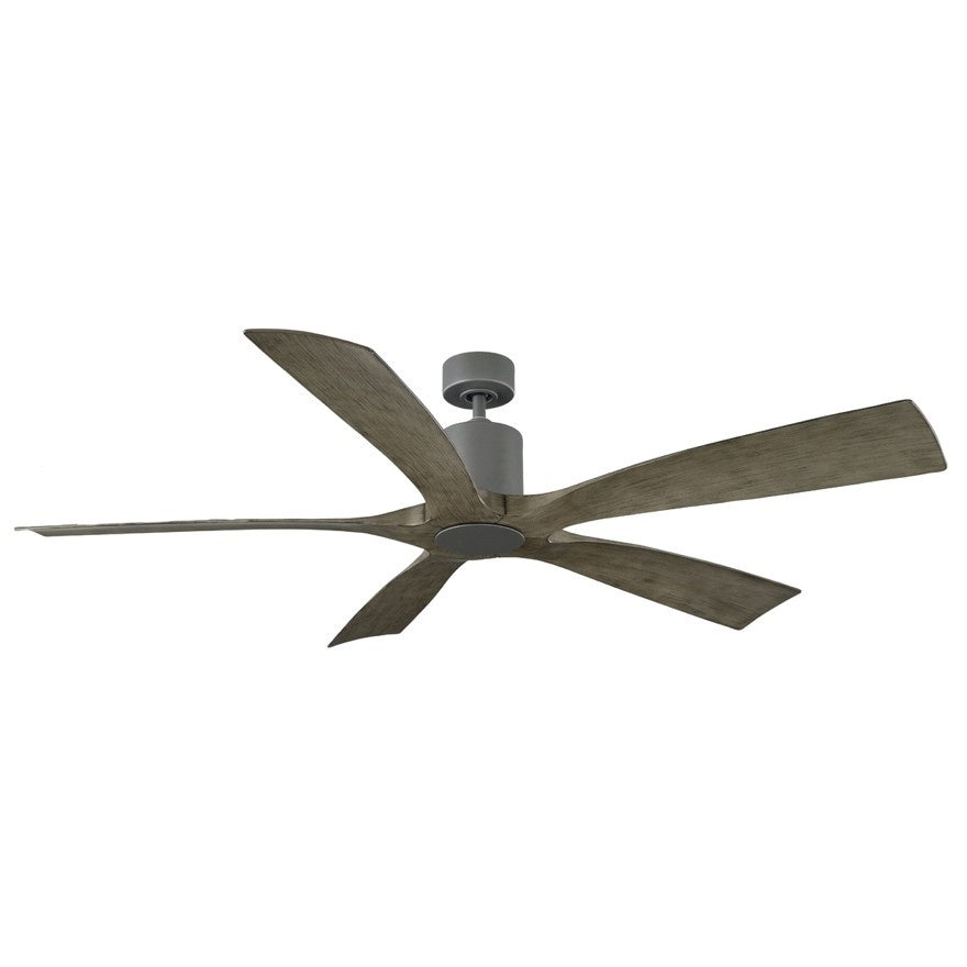 Aviator 5 54"Ceiling Fan in Graphite/Weathered Gray - available from The Lighting Shoppe, trusted by Canadian homeowners