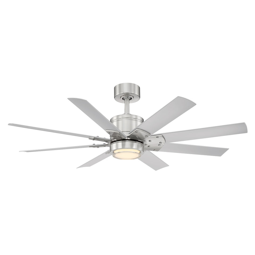 Renegade 52"Ceiling Fan in Brushed Nickel/Titanium Silver - available from The Lighting Shoppe, trusted by Canadian homeowners