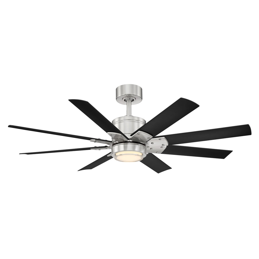 Renegade 52"Ceiling Fan in Brushed Nickel/Matte Black - available from The Lighting Shoppe, trusted by Canadian homeowners